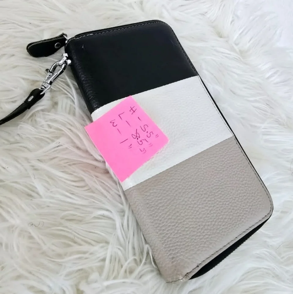 Large Capacity Multi Card Holder Stylish Wristlet Wallet Purse 🌴